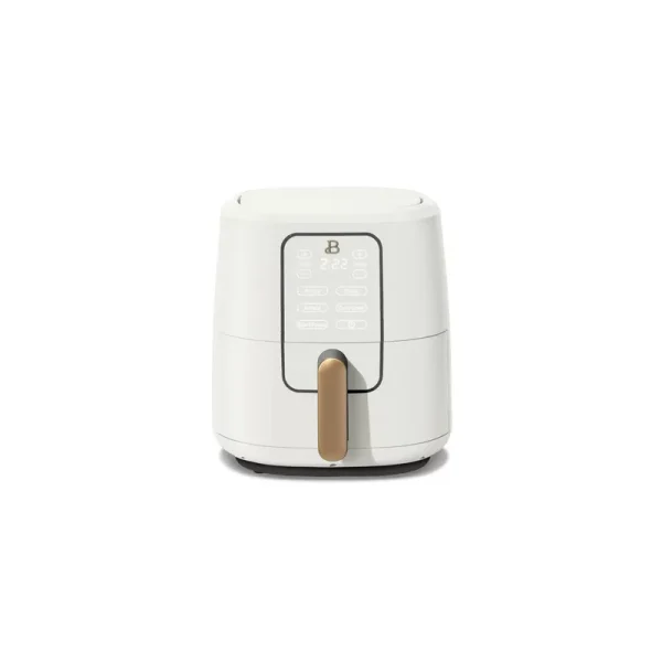 Beautiful 6 Quart Touchscreen Air Fryer White Icing by Drew Barrymore