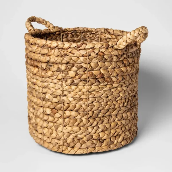 Threshold Decorative Basket Natural 13.5"x14.5"
