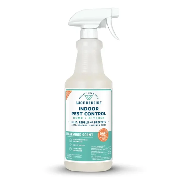 Wondercide Natural Indoor Pest Control Home and Patio Spray 32 oz Cedar