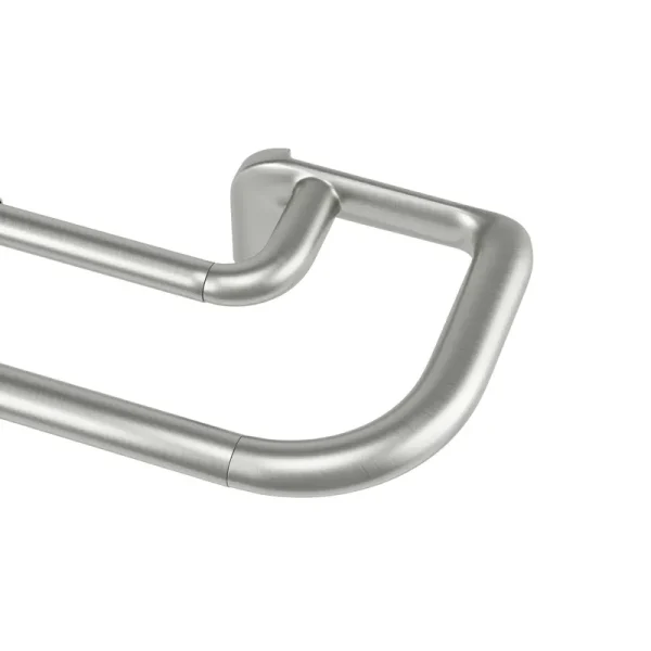 Umbra Twilight Double Curtain Rod Matte Nickel