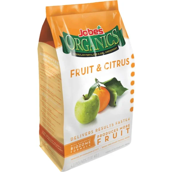 Jobes Organic Fruit & Citrus Fertilizer - 4 lb bag