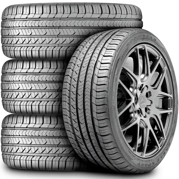 Set of 4 (FOUR) Goodyear Eagle Sport All - Season 225/40R18 92W XL A/S High Performance Tires