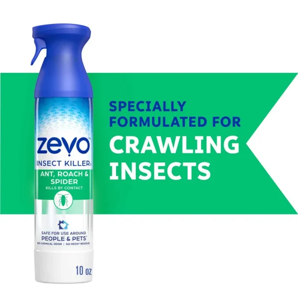 ZEVO 10 oz. Ant, Roach and Spider Insect Killer Spray