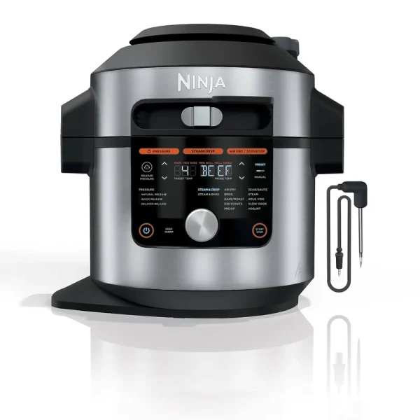 Ninja Foodi 14-in-1 8-Qt. Smart XL Pressure Cooker Steam Fryer with SmartLid OL701