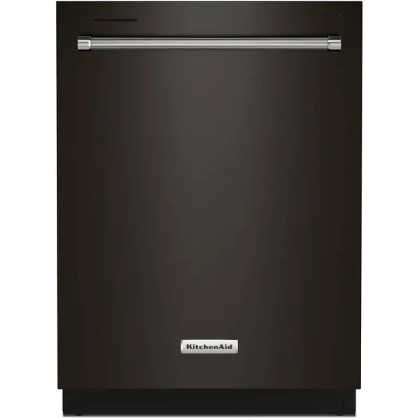 KDTE204KBS KitchenAid 39 DBA Dishwasher in PrintShield Finish with Third Level Utensil Rack Black Stainless Steel