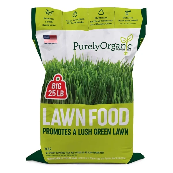 Purely Organic Products 25 lb. Lawn Food Fertilizer