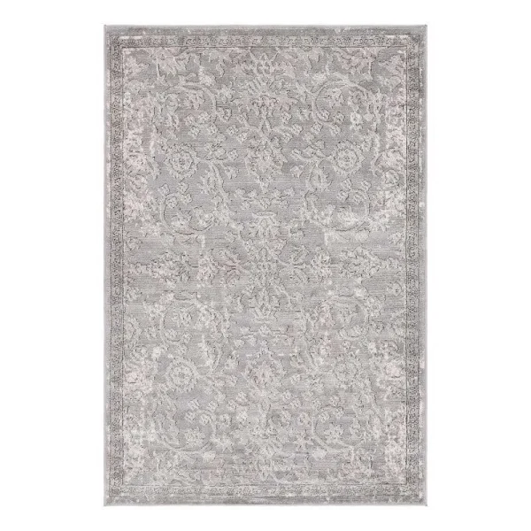 Unique Loom 3147390 2 ft. 2 in. x 12 ft. Albany Portland Runner Rug Gray