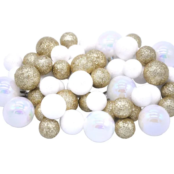 Glittery White, Champagne & Iridescent Decorative Ball Filler by Ashland | Michaels
