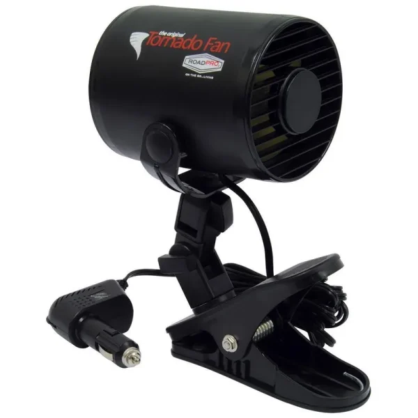 RoadPro RPSC-857 Tornado Fan - with Removable Mounting Clip