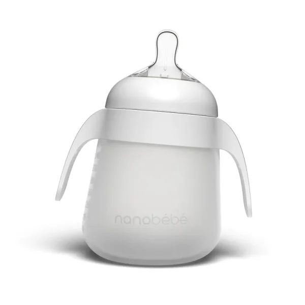 Nanob��b�� US New Flexy Bottle Quick-Click Handles - 2pk, White