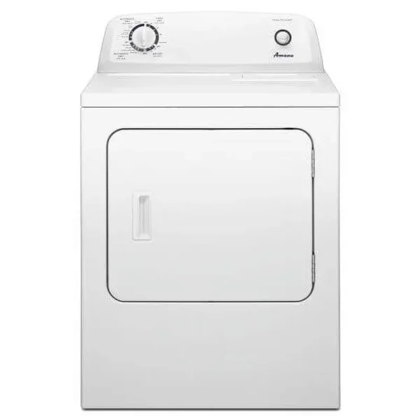 Amana 6.5 cu ft 240 Mv White Electric Automatic Dryer