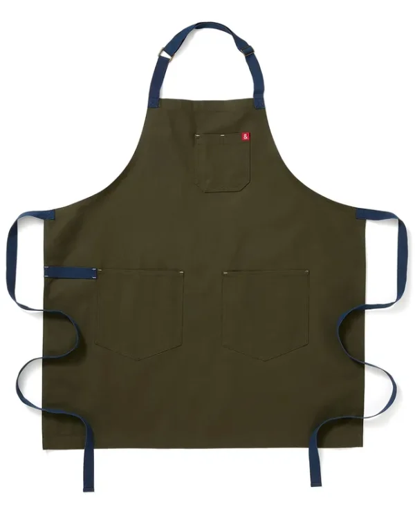 Olive Green Apron - Essential | Essential Apron | Hedley & Bennett