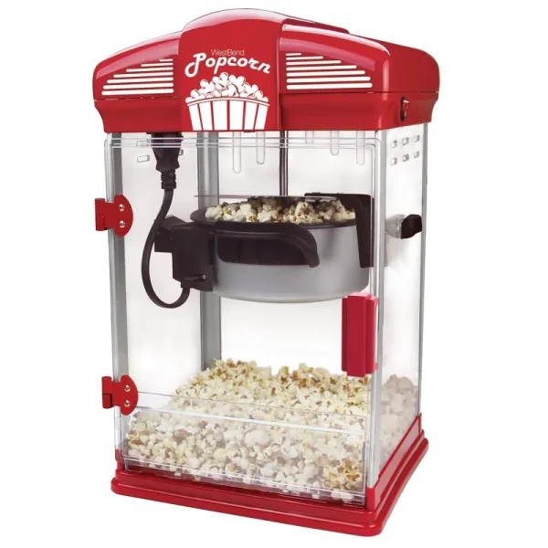 West Bend Stir Crazy Theater Popcorn Machine, Red