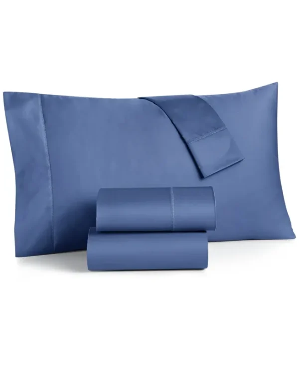 Charter Club Damask Standard Pillowcase Set, 550 Thread Count 100% Supima Cotton, Created for Macy's - Pomegranate (Burgundy)