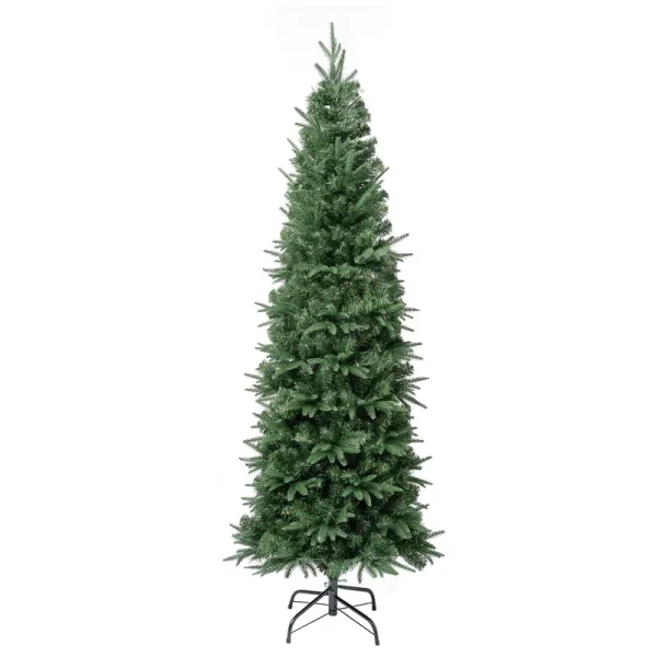 First Traditions 6' Feel-Real Duxbury Slim Tree by National Tree Company - 6 ft - 6 Foot - Green