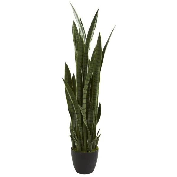 Nearly Natural 8309 Indoor 46 in. Sansevieria Artificial Plant