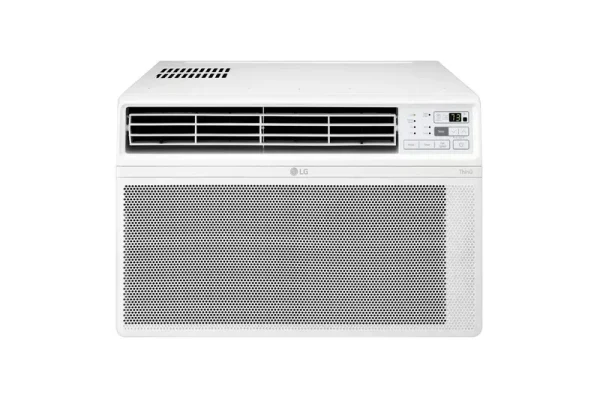 LG 8,000 BTU Window Smart Air Conditioner, 350 sq. ft. with Energy Star and Remote, Wi-Fi Enabled (LW8022ERSM)