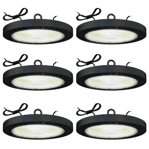 Sunco Lighting (Official Site): Ufo High Bay 240W LED Fixture, 6 Pack / 5000K