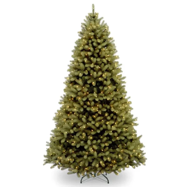 6�� Pre-Lit Downswept Fir Artificial Christmas Tree - Clear Lights