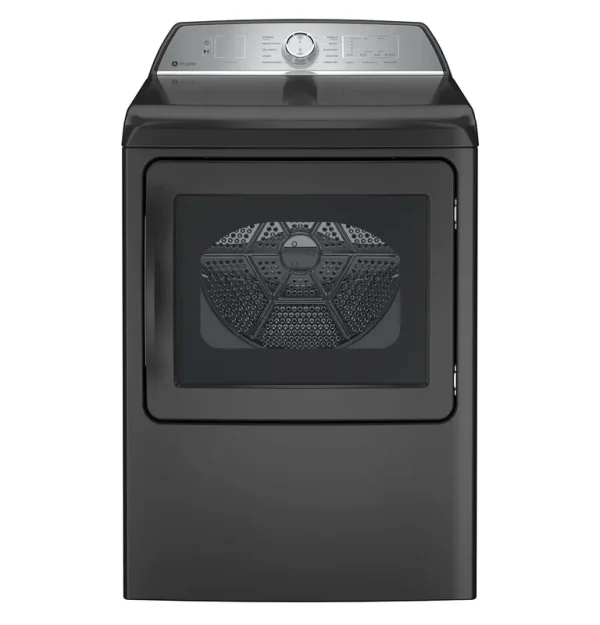 Ge Profile Ptd60ebr 27" Wide 7.4 Cu. Ft. Energy Star Rated Electric Dryer - Diamond Gray