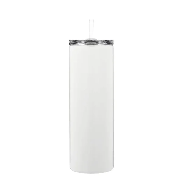Make Market Skinny Sublimation Tumbler with Straw - 18.5 oz