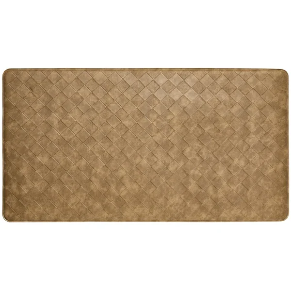 Home Dynamix 17" x 32" Trenton Solace Kitchen Mat Beige