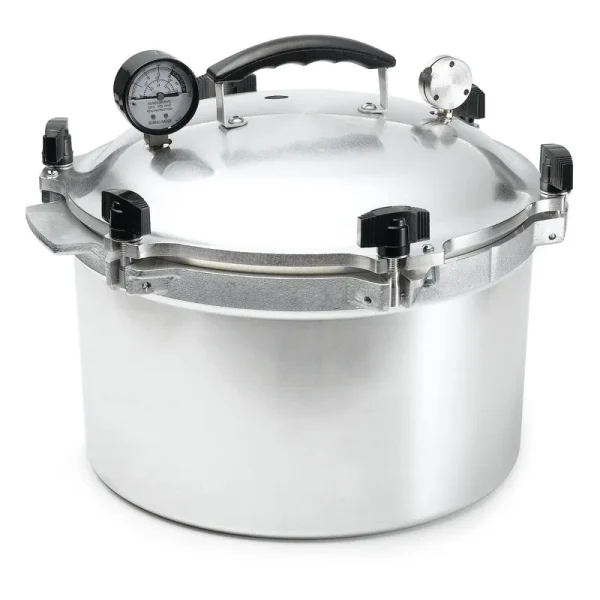 All American Pressure Cooker, Silver, 15.5 qt