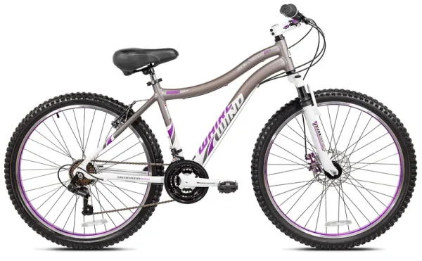 26" Whirlwind Women'S Mountain Bike, Gray