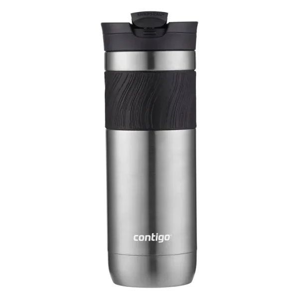 Contigo Byron 2.0 20oz Stainless Steel Travel Mug with Snapseal Lid and Grip Gunmetal