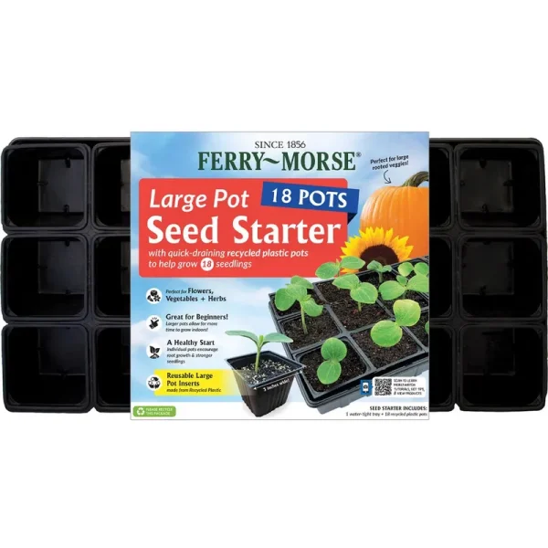 NK Lawn & Garden Seed Starter Tray, 18-Pot
