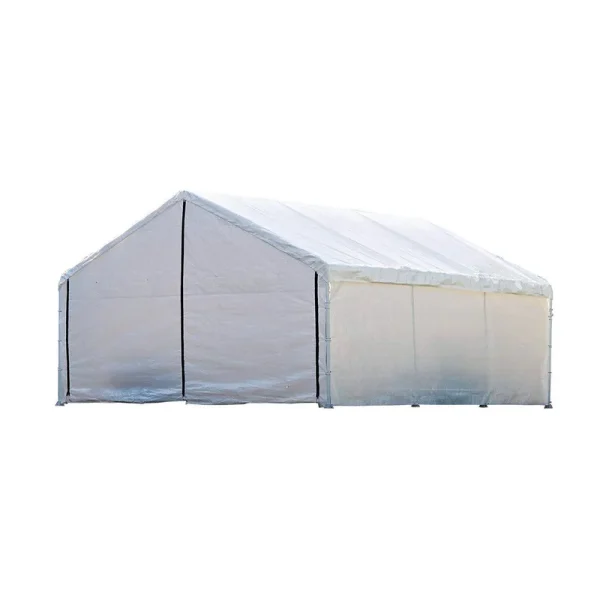 ShelterLogic 18'x20' Super Max White Canopy Enclosure Kit