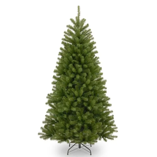 North Valley Artificial Green Spruce Christmas Tree Size: 6.5 ft