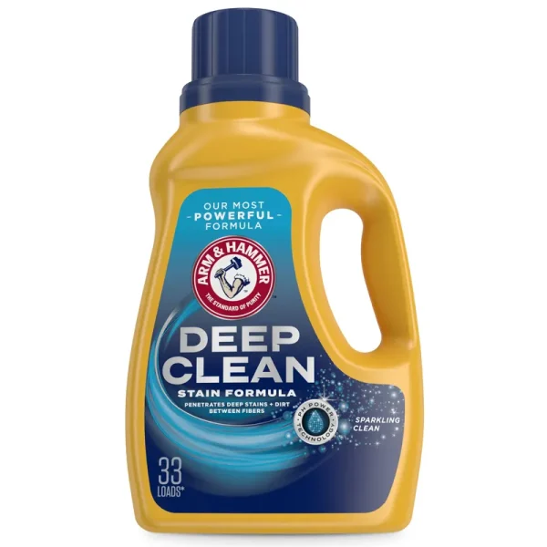 Arm & Hammer Detergent, Sparkling Clean, Deep Clean - 49.5 fl oz