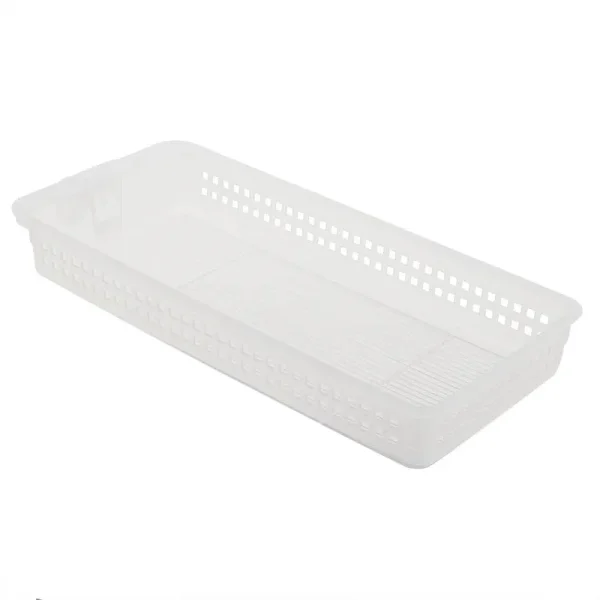 It's A Keeper - Large Clear Storage Basket with Handle