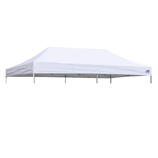 EUR Max USA New 10 ft. x 20 ft. Pop Up Replacement Canopy Tent Top Cover, Instant EZ Canopy Top Cover Only(White