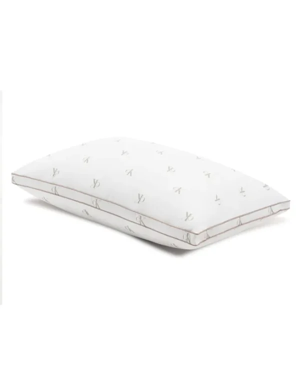 Calvin Klein Monogram Logo Extra Firm Support Cotton Standard/Queen Pillow