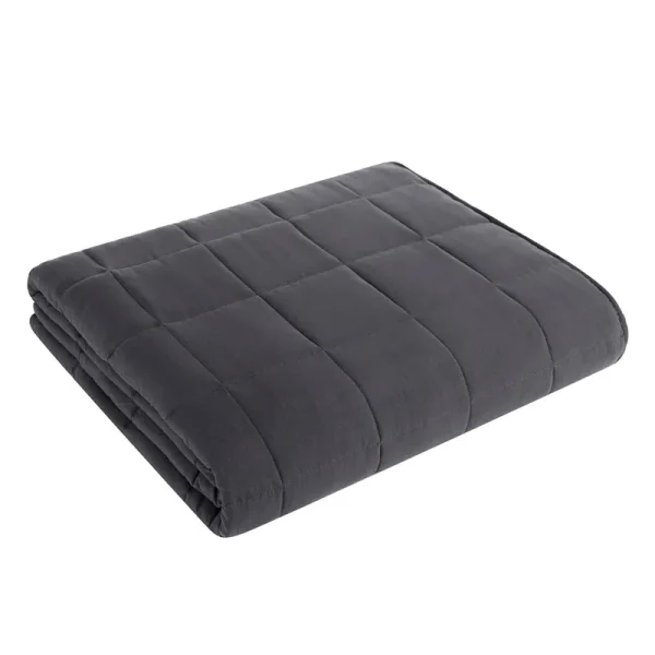 Weighted Blanket King Size 20lbs 88"x104" Cooling Breathable Heavy Blanket Microfiber Material with Glass Beads Big Blanket for Adult All-Season