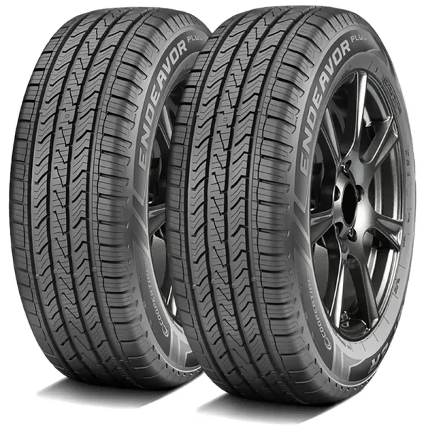 Pair of 2 (TWO) Cooper Endeavor Plus 235/65R16 103T AS A/S All Season Tires Fits: 2005-09 Honda Odyssey EX-L. 2010 Honda Odyssey NHL SE - MadeInUSA