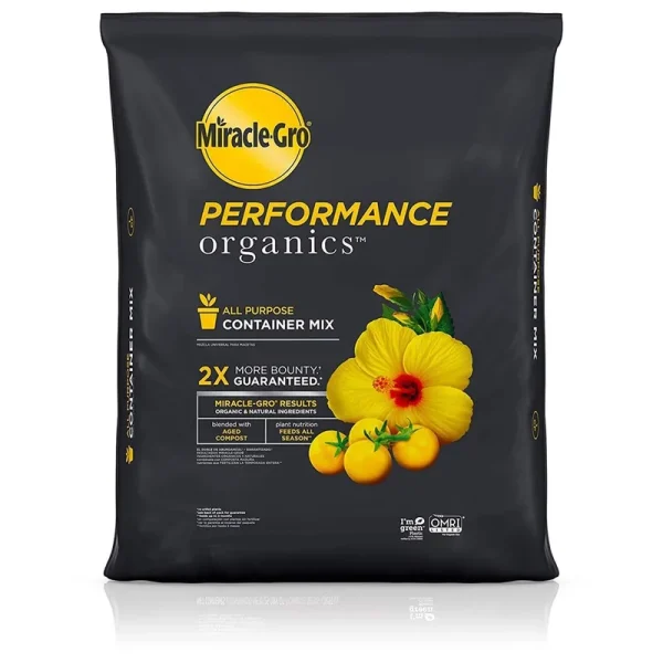 MiracleGro Performance Organics Container Mix, All Purpose - 6 dry qt (6.60 l)