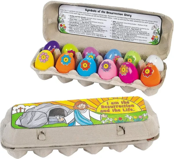 Color Your Own Resurrection Story Eggs Craft Kit