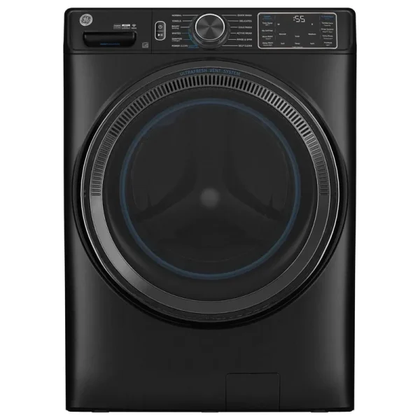 GE GFW655SPVDS 5.0 Cu. ft. Capacity Smart Front Load Steam Washer with SmartDispense