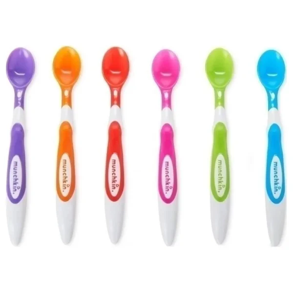 Munchkin Soft Tip Infant Spoons 6 Pack