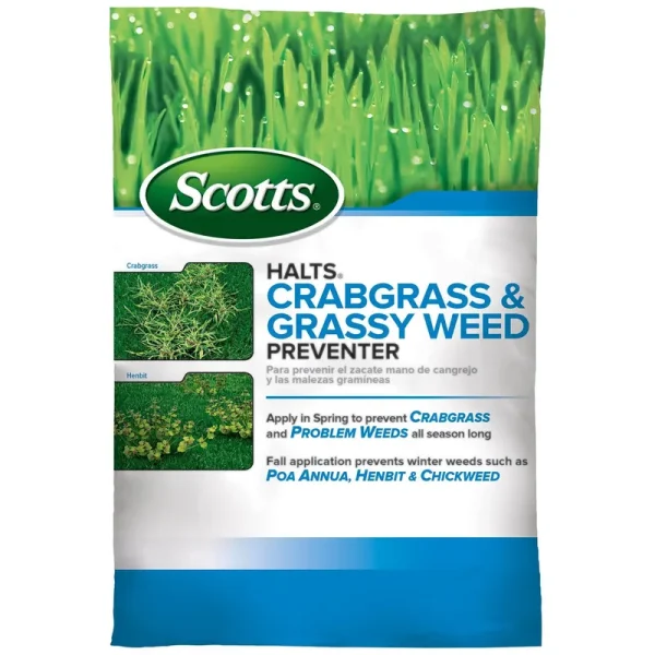 Scotts Halts Crabgrass & Grassy Weed Preventer