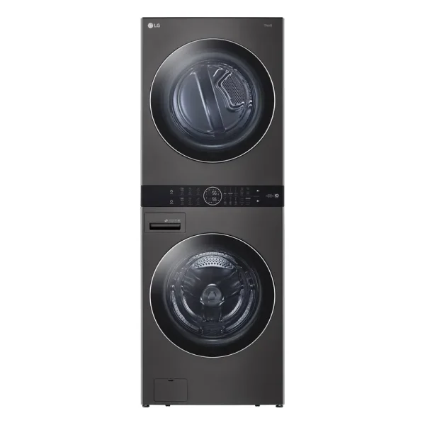 Single Unit Front Load LG WashTower with Center Control 4.5 Cu. ft. Washer and 7.4 Cu. ft. Electric Dryer
