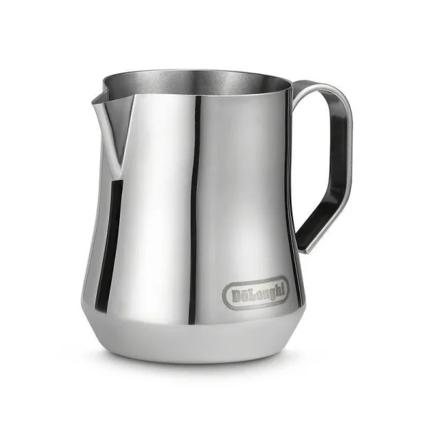 De'Longhi DLSC060 Milk Frothing Jug, 12 oz, Stainless Steel