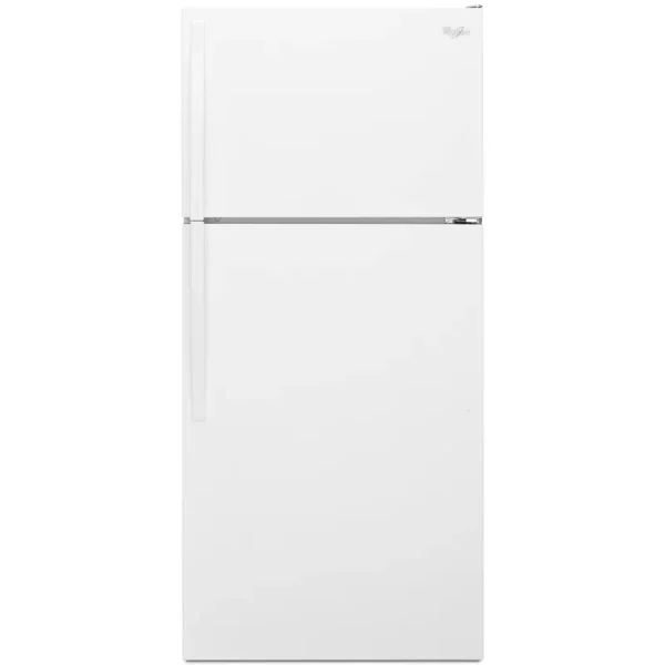 Whirlpool 28" 14.3 Cu. ft. White Top Freezer Refrigerator - WRT314TFDW