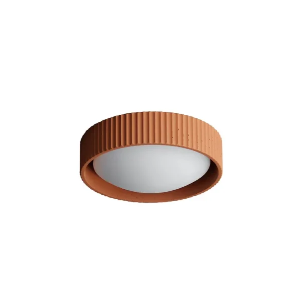 Calcott-Flush Mount Joss & Main Fixture Finish: Terra Cotta