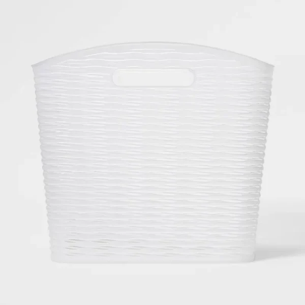 Wave XL Curved Storage Bin Translucent - Brightroom