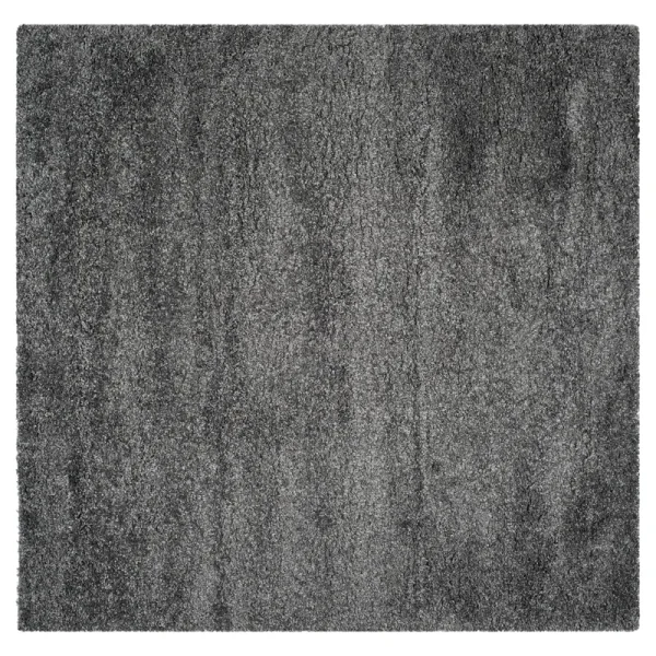 Safavieh California Solid Plush Shag Area Rug, Dark Grey