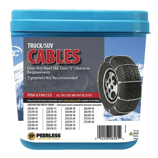 Peerless Chain Light Truck Tire Cable, #0196155